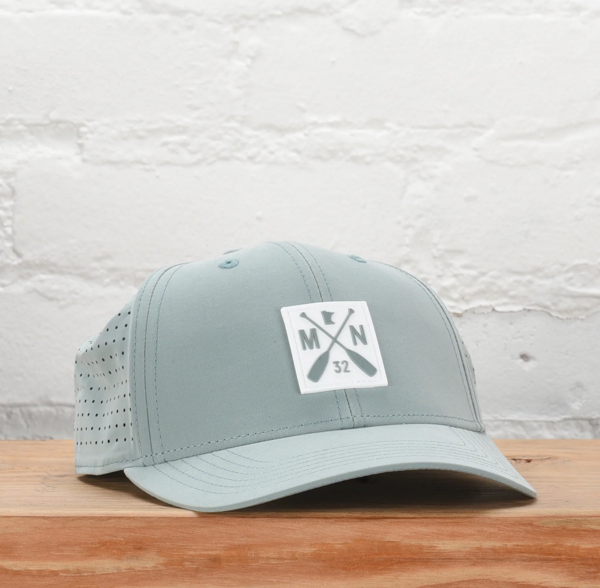 Kids Court Dri fit Hat Pale Mint by Sota Clothing